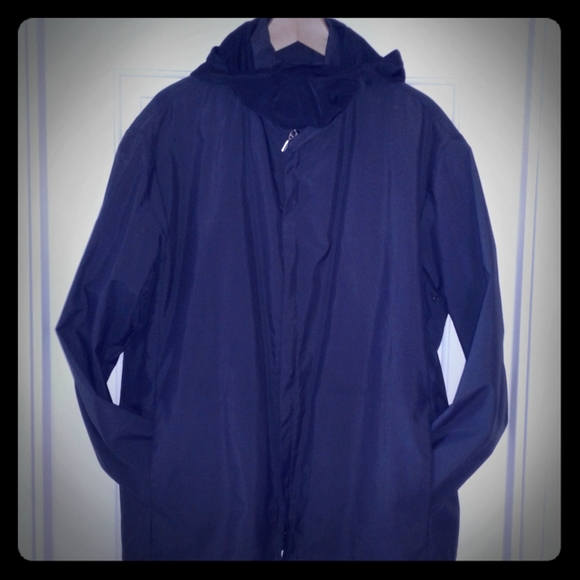 Armani collezioni mens water repellent windbreaker